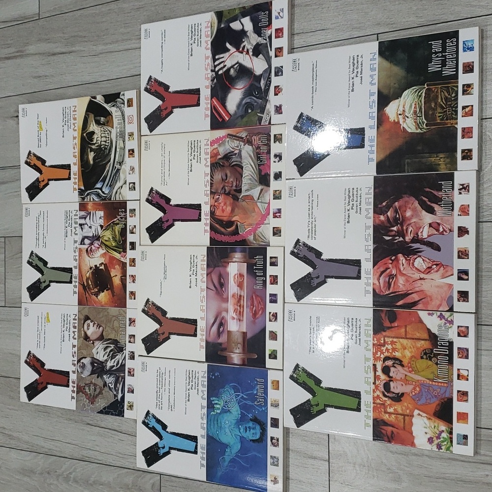 NWOT Y The Last Man Vol. 1-10 (whole series)